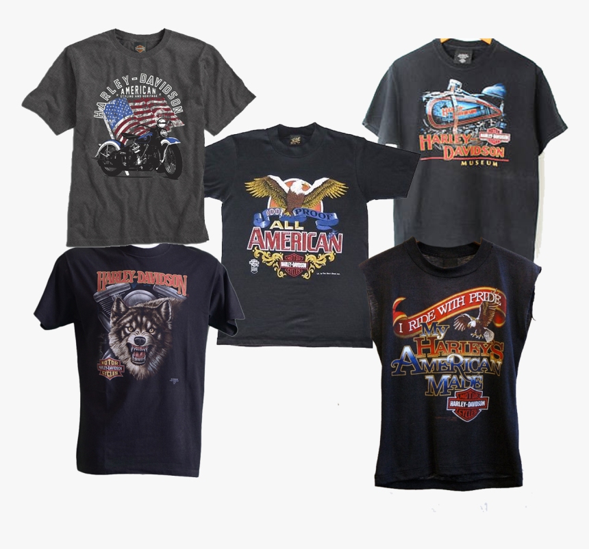 Harley Davidson Shirt Png - T Shirt Harley Davidson Original, Transparent Png, Free Download