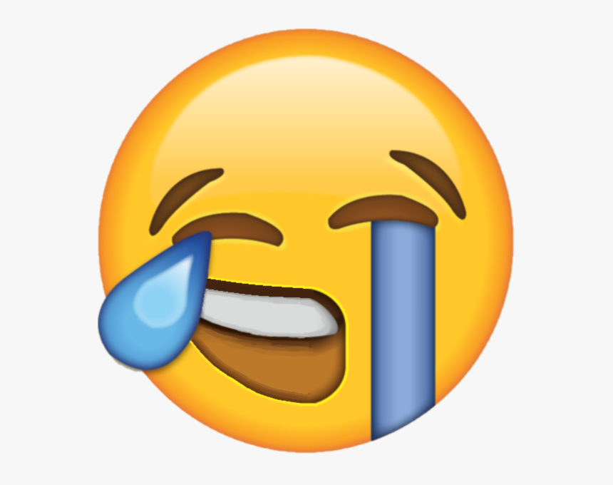 Sad Laughing Crying Emoji, HD Png Download, Free Download