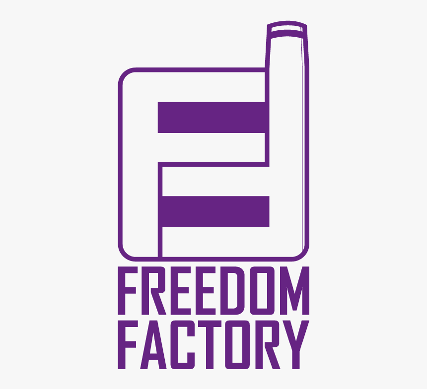 Freedom Factory Logo Purple Copy - Toothpick Factory, HD Png Download, Free Download