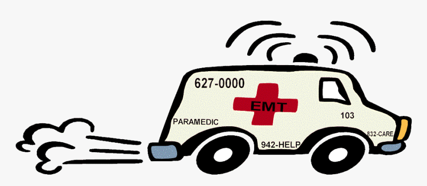 Moving Clipart Ambulance - Moving Ambulance Clipart, HD Png Download, Free Download
