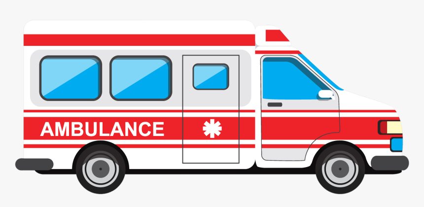 Transparent Transportation Png - Transparent Background Ambulance Clipart, Png Download, Free Download