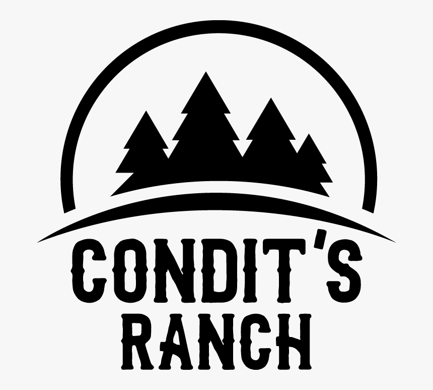 Cropped Conditsranch Logo Final Black 1 1 - Emblem, HD Png Download, Free Download