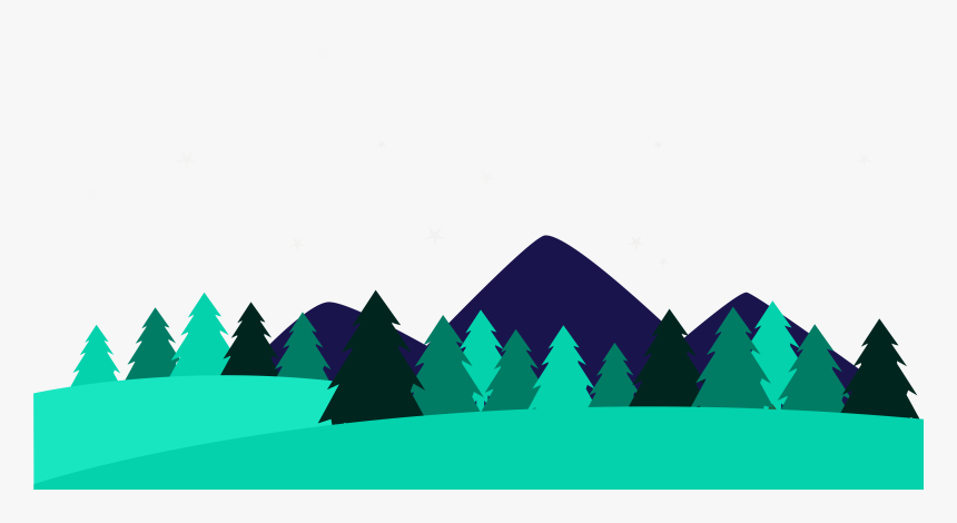 Mountains Camping Illustration Png, Transparent Png, Free Download