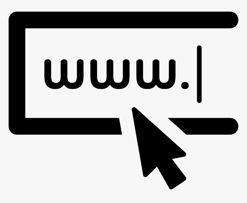 Basic Url Web Address - Web Urls Icon Png, Transparent Png, Free Download