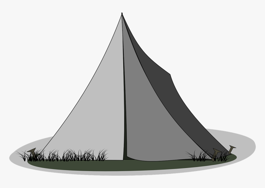 Camping, Tent, Camp, Canvas, Outdoors, Summer, Vacation - Vektor Tenda Camp, HD Png Download, Free Download