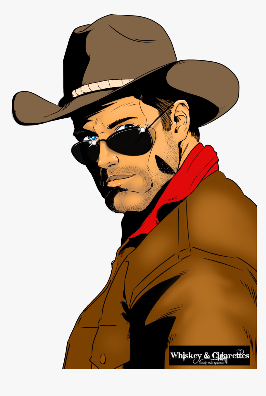 Mts Management Group And “whiskey And Cigarettes Radio - Cowboy Hat Comic, HD Png Download, Free Download