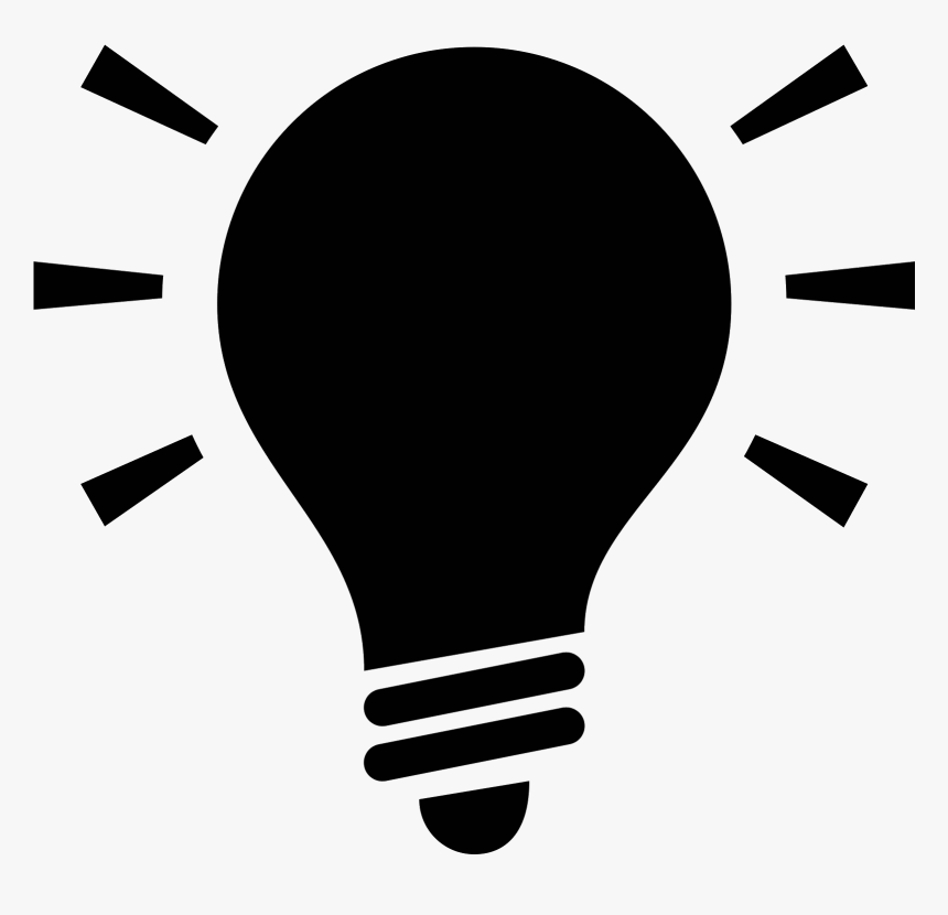 Lightbulb Idea Free Business Icons Svg Psd Png Eps - Icon For New Idea, Transparent Png, Free Download