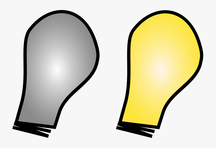 Simple Light Bulb On/off, HD Png Download, Free Download