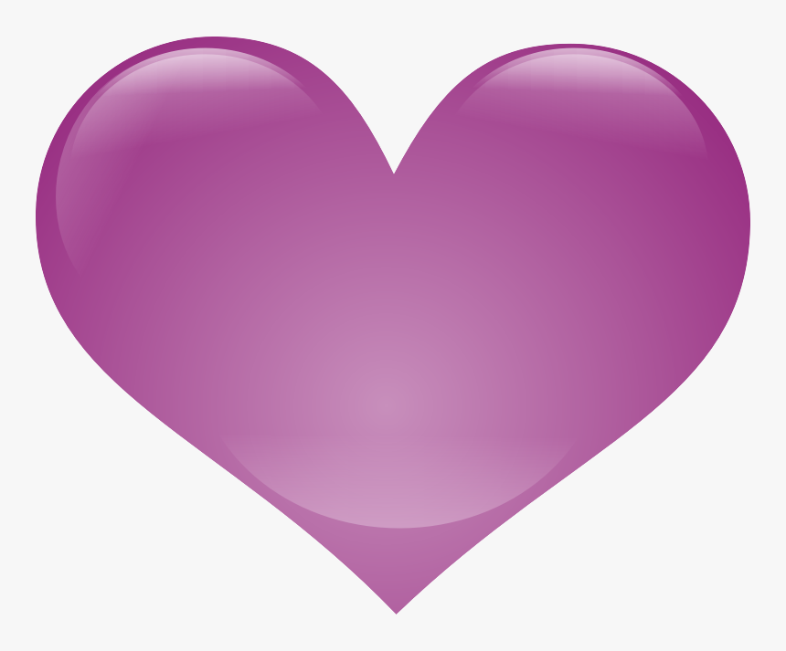 Purple Heart Violet Purple Heart - Heart, HD Png Download, Free Download