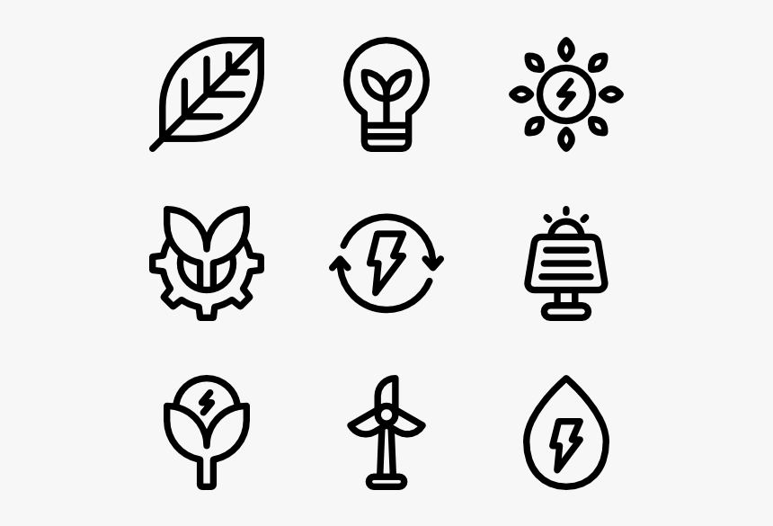 Sustainable Energy - Wedding Icons, HD Png Download, Free Download