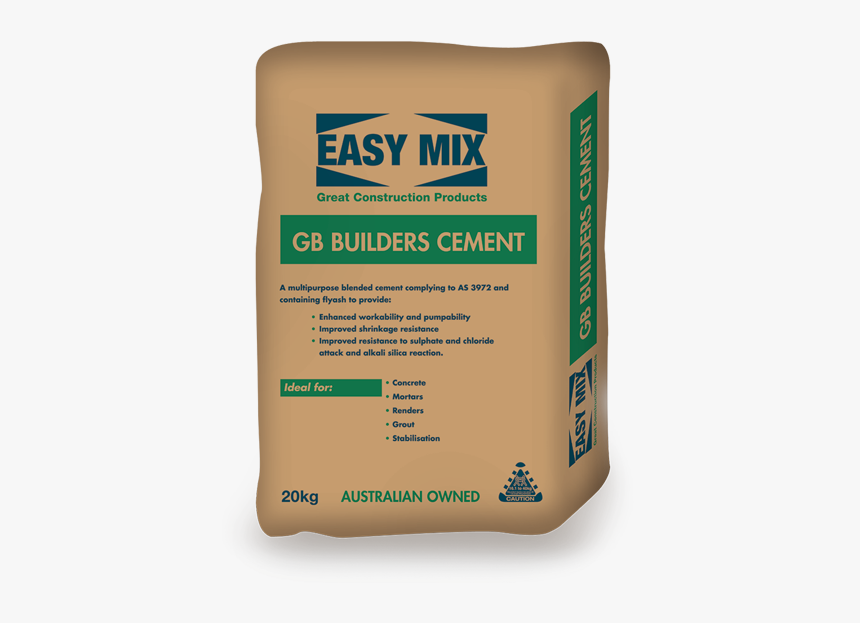 Easy Mix Builders Cement, HD Png Download, Free Download