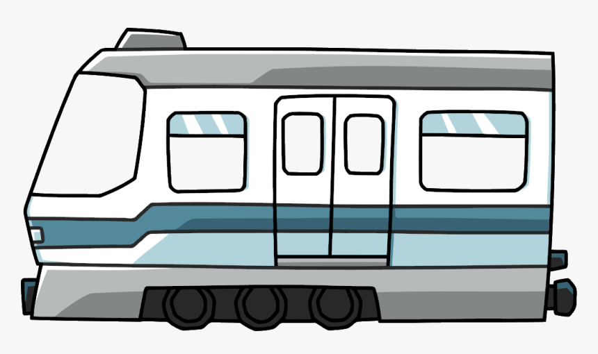 Image Car Png Scribblenauts - Transparent Background Subway Train Clipart, Png Download, Free Download