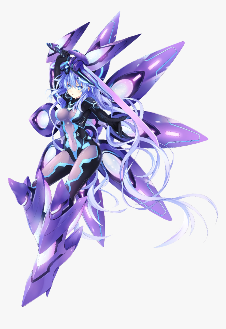 Purple Heart Next Render By Jessymoonn-damv37d - Purple Heart Megadimension Neptunia Vii, HD Png Download, Free Download