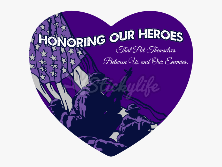 Purple Heart Day Decal - Jersey Shore Dvd, HD Png Download, Free Download