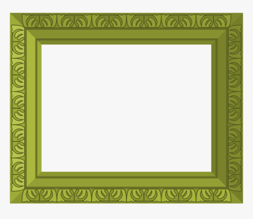 Golden Picture Frame Png, Transparent Png, Free Download