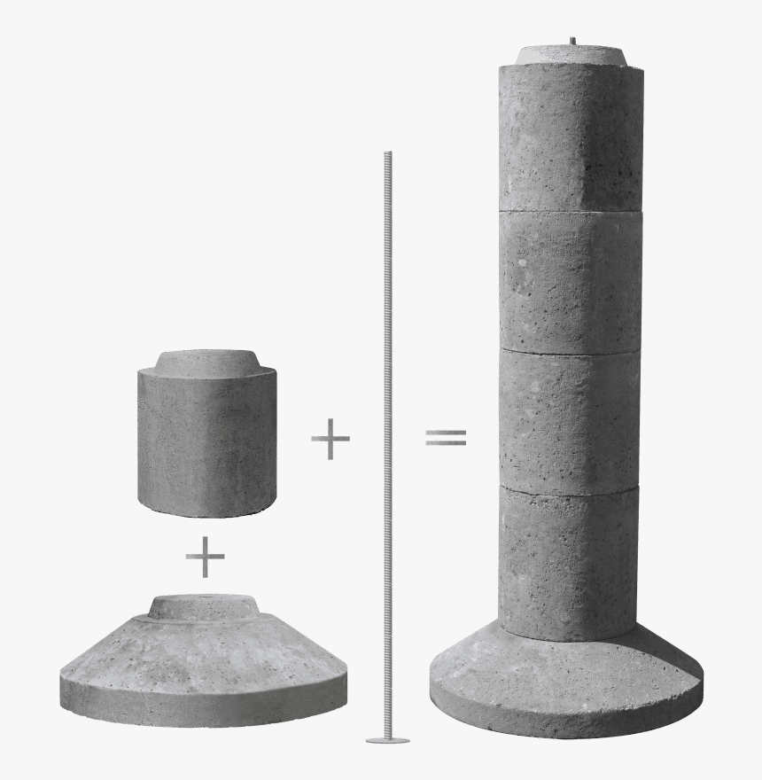 8 Concrete Tube Forms, HD Png Download, Free Download