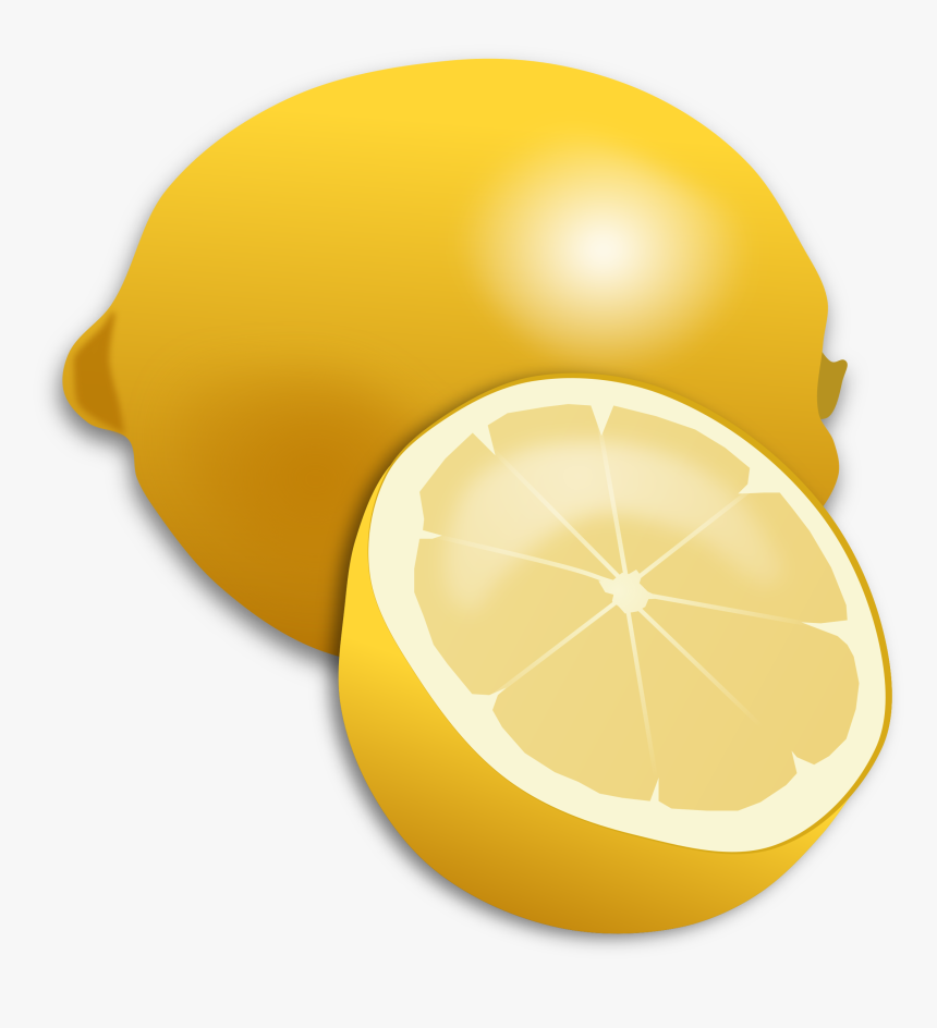 Lemonade Glass Remix Clip Art Download - Clipart Of A Lemon, HD Png Download, Free Download