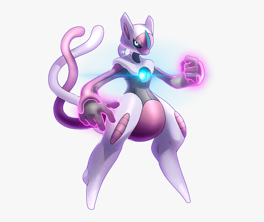 Pokemon Fusion Mewtwo Deoxys, HD Png Download, Free Download