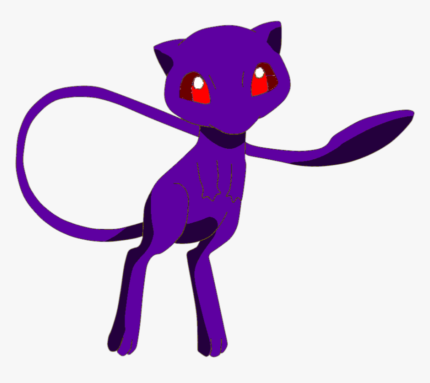 Void Mew - Purple Mew Pokemon, HD Png Download, Free Download