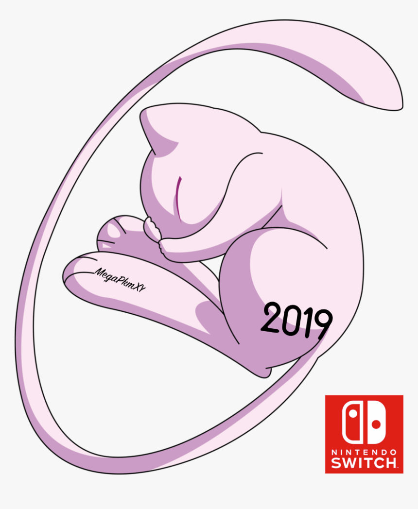 Mew Sleeping Png, Transparent Png, Free Download