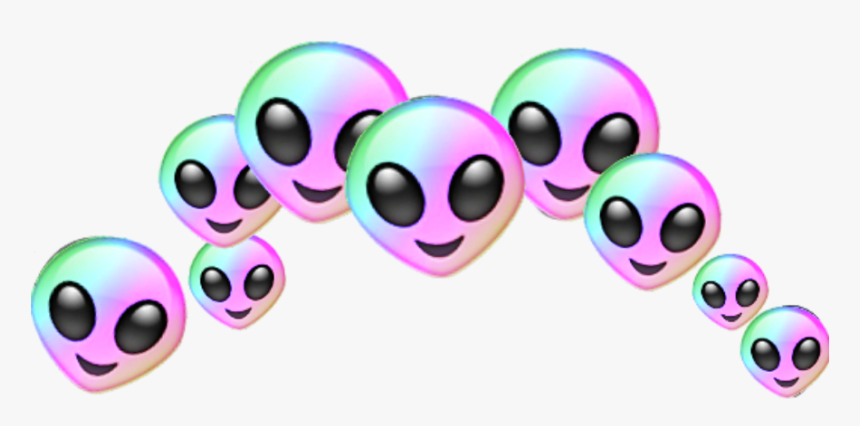 #freetoedit - Emoji Alien Crown Png, Transparent Png, Free Download