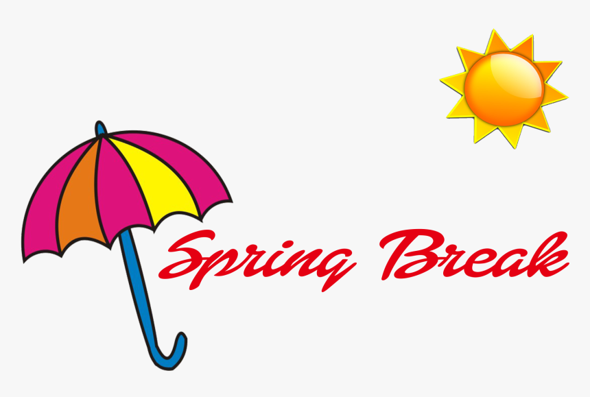 Spring Break Png Free Image Download - Umbrella, Transparent Png, Free Download