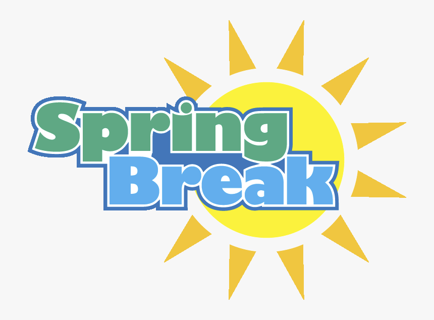 Spring Break Free Cliparts Clip Art On Transparent - Spring Break Clip Art, HD Png Download, Free Download