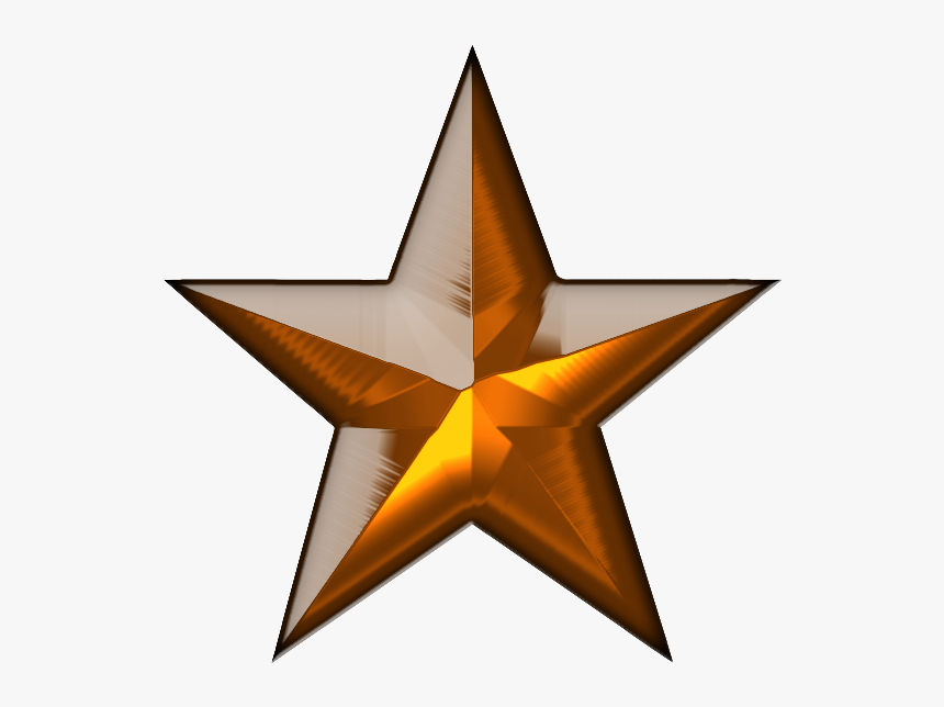 Transparent Orange Star Png - Green Star Transparent Background, Png Download, Free Download