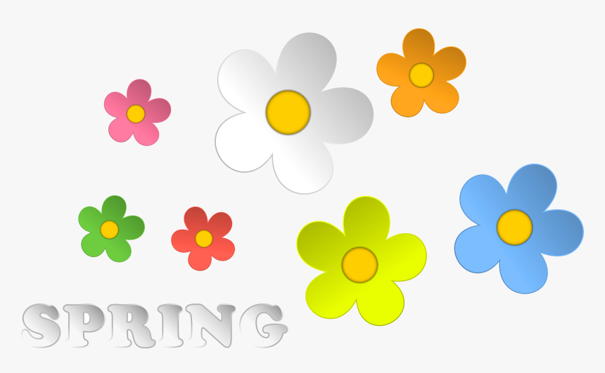 Spring Break Vacation Clipart For Free And Use Pictures - Spring Clipart Flowers, HD Png Download, Free Download