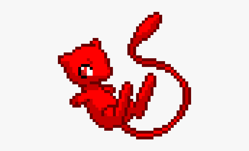 Mew Pokemon Pixel Art, HD Png Download, Free Download