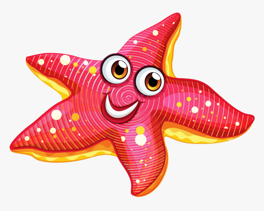 Ch B Fishing Cartoons Pinterest Clip Art - Estrella De Mar Animada, HD Png Download, Free Download