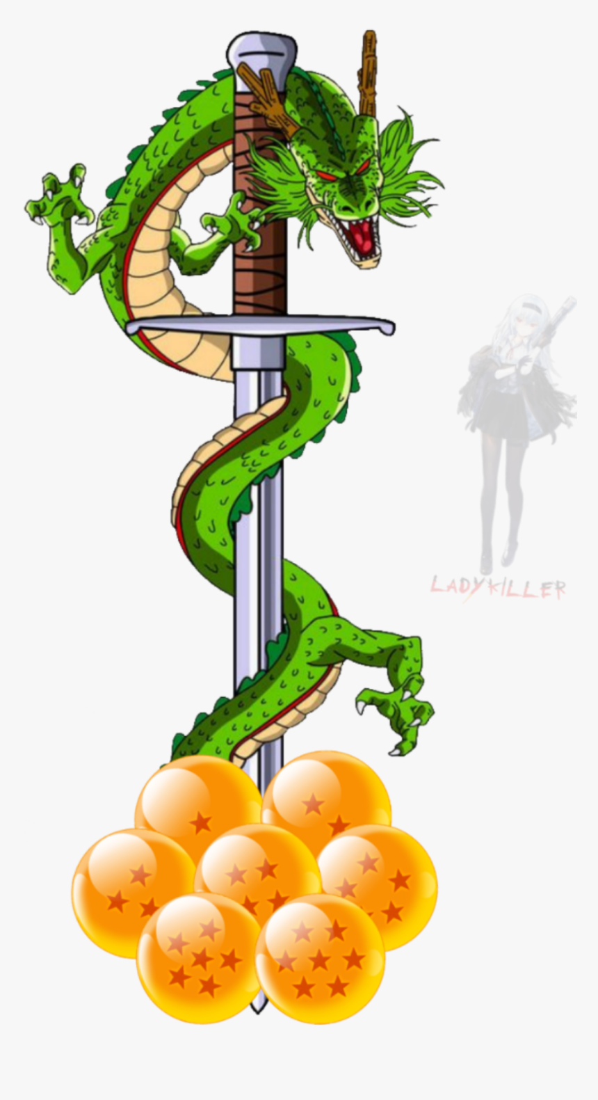 #shenron #dbz #dragon #dragonball #anime #manga #dragonballz, HD Png Download, Free Download