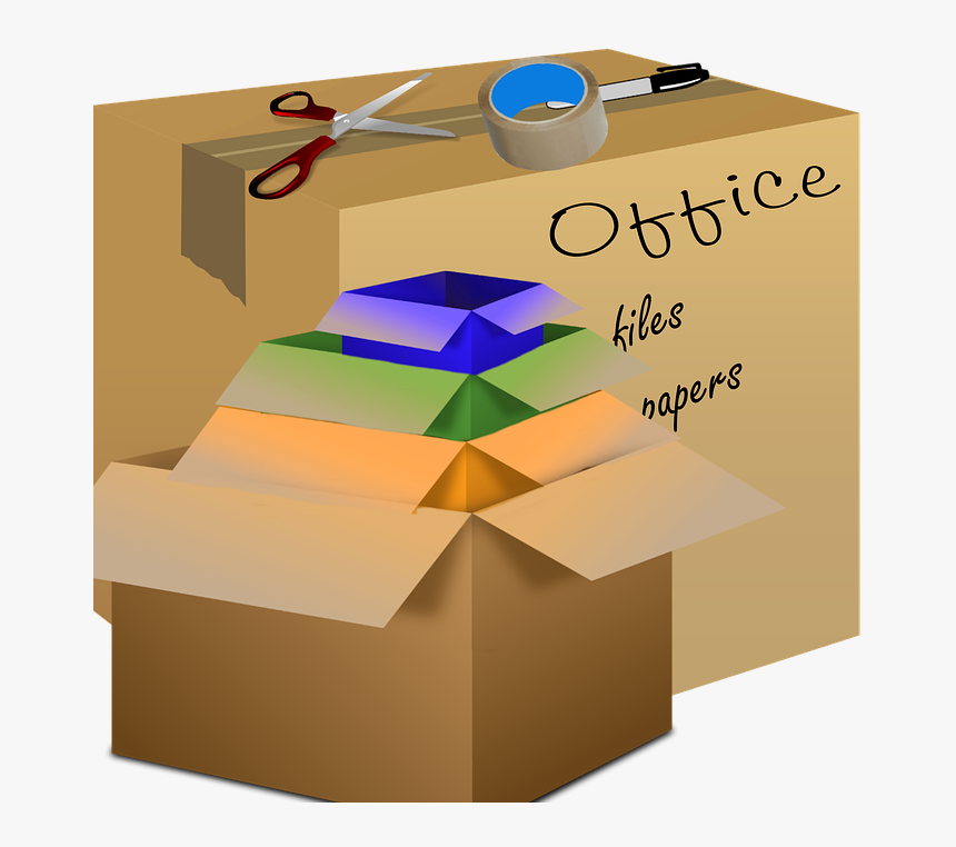 Boxes, Moving, Moving Boxes, Cardboard, House, Home - Office Moving Boxes, HD Png Download, Free Download