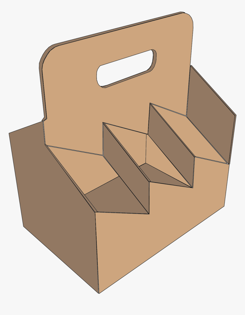 Craftpak Corrugated Box - Wood, HD Png Download, Free Download