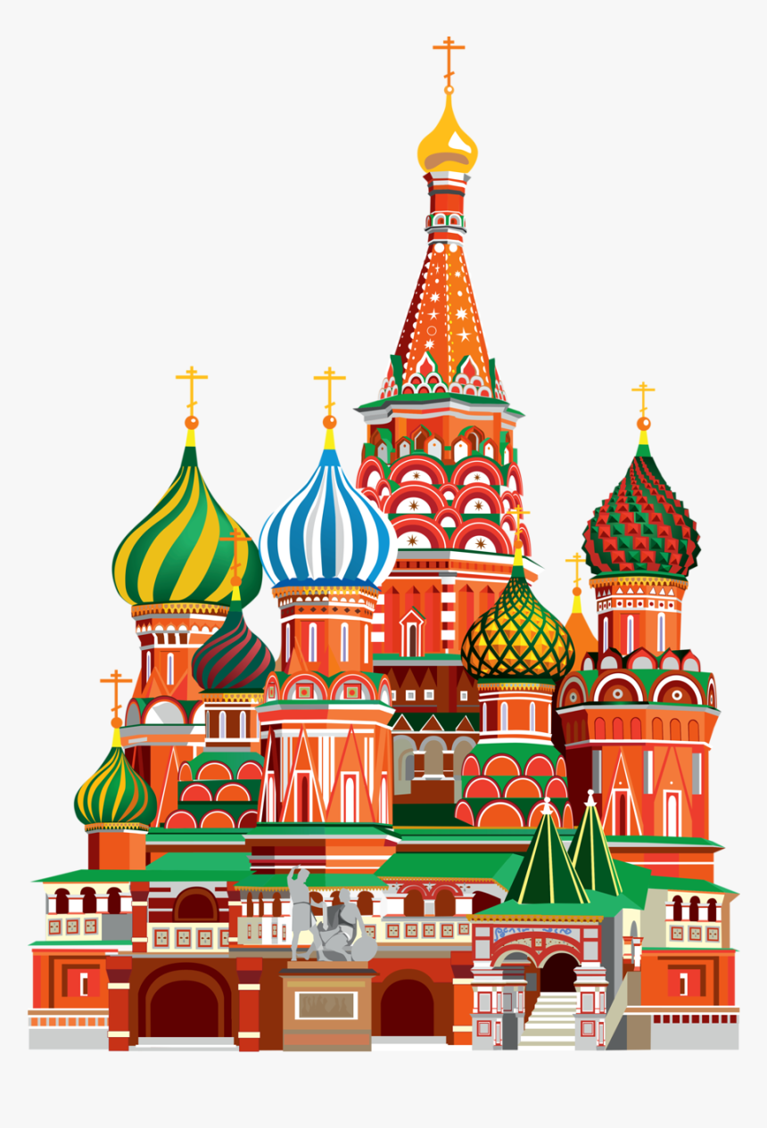 Transparent Cathedral Png - Saint Basil's Cathedral Png, Png Download, Free Download