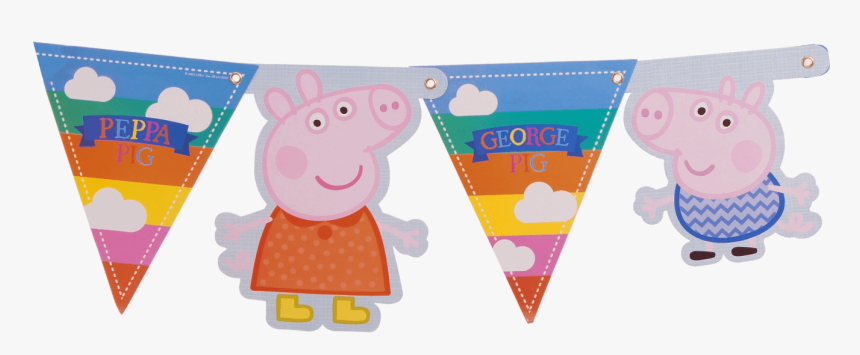 Peppa Pig Banner - Party, HD Png Download, Free Download