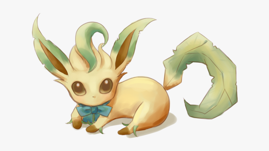 Pokemon Leafeon Png - Cute Pokemon Leafeon, Transparent Png, Free Download