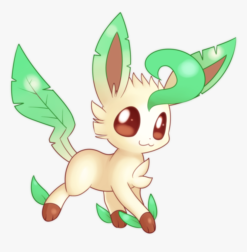 Png Leafeon Image - Cute Leafeon Png, Transparent Png, Free Download