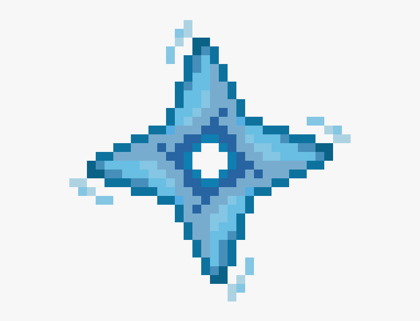 Water Shuriken Png, Transparent Png, Free Download