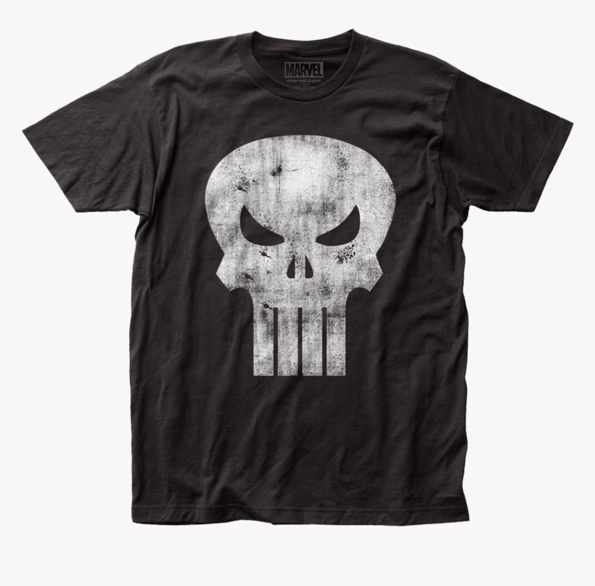 The Punisher Distressed Logo T-shirt - Torche Shirt, HD Png Download, Free Download