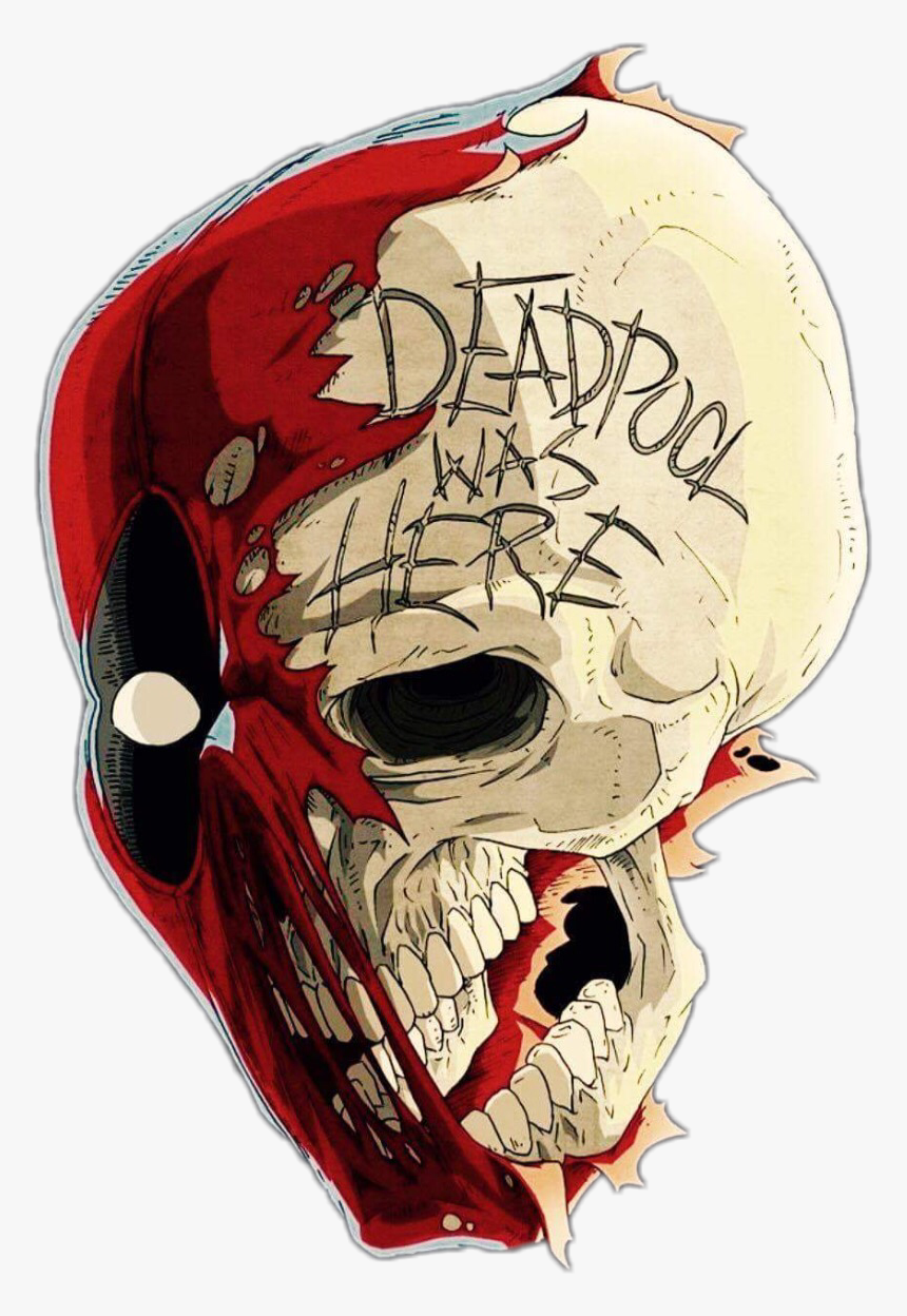 Transparent Deadpool Head Png - Imagenes Hd Cool De Deadpool, Png Download, Free Download
