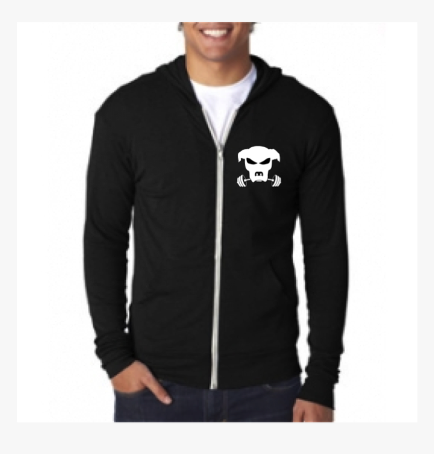 Light Full Zip Hoodie, HD Png Download, Free Download