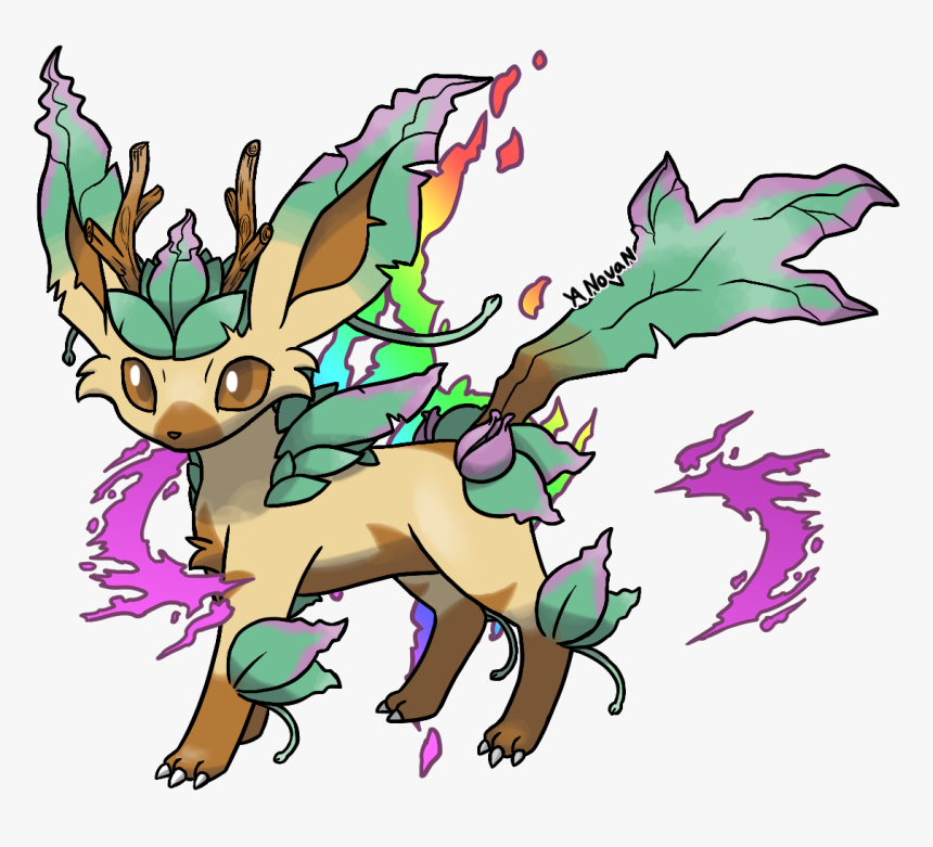 People, You Should Be Able To Find It In Your Inventory - Mega Leafeon Q, HD Png Download, Free Download