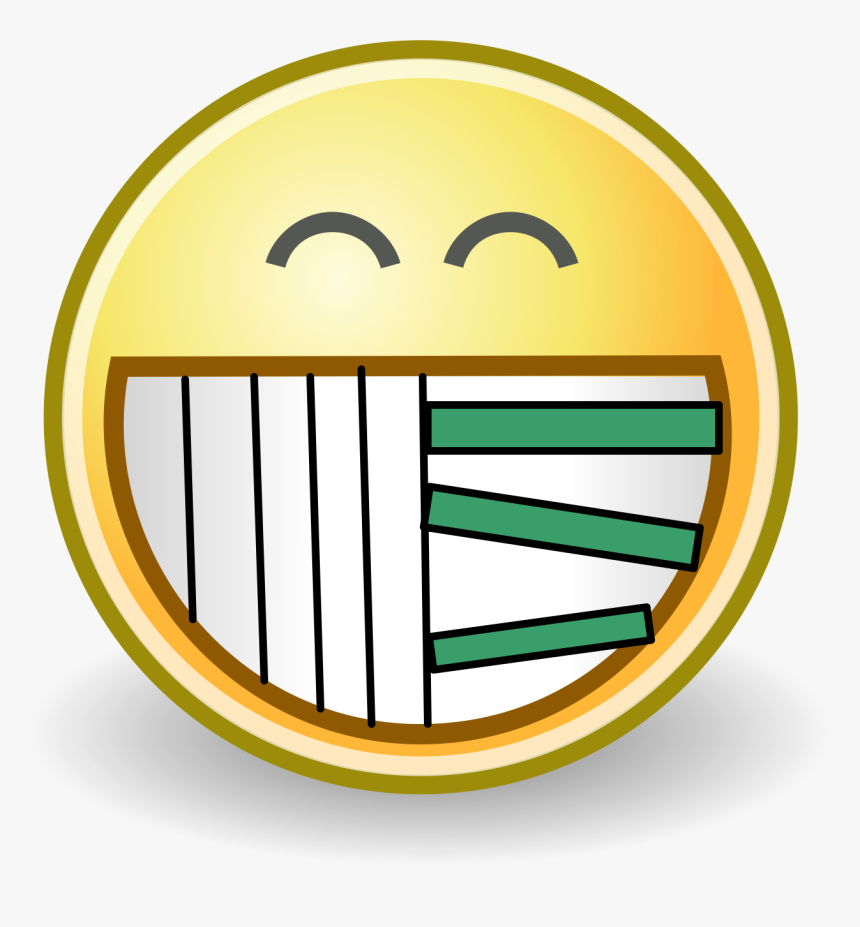 Evil Smiley Clip Arts - Sorriso A 32 Denti, HD Png Download, Free Download