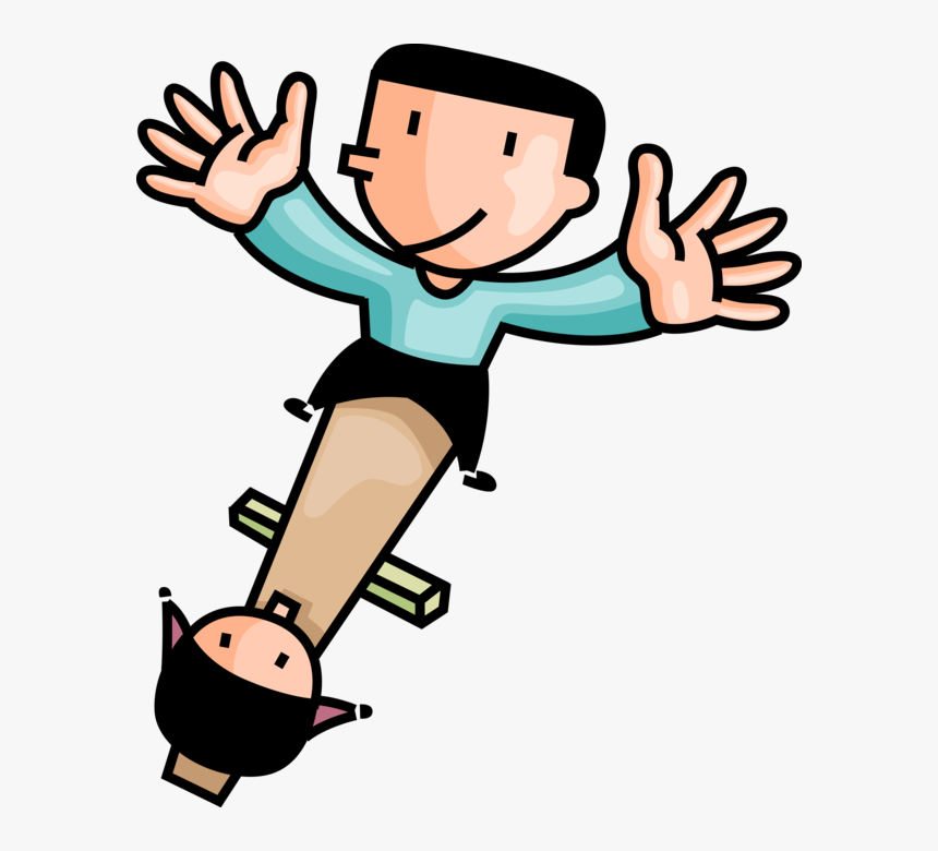 Vector Illustration Of Children Playing In Playground - Clip Art, HD Png Download, Free Download
