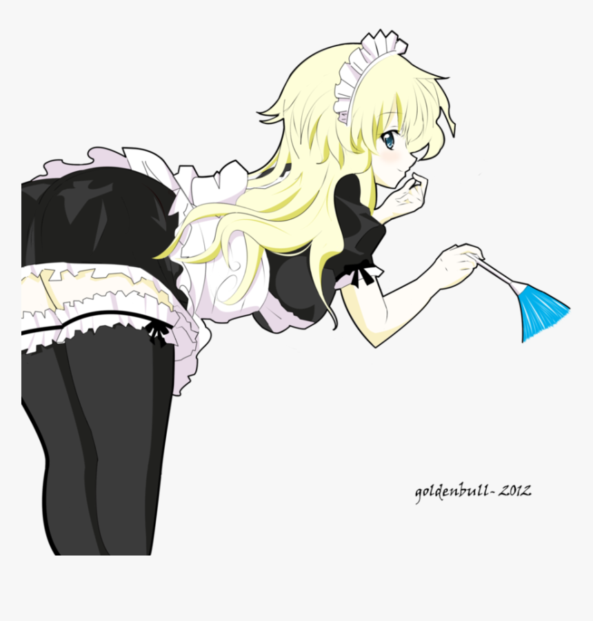 Maid Drawing Png Transparent - Hot Anime Girl Transparent, Png Download, Free Download