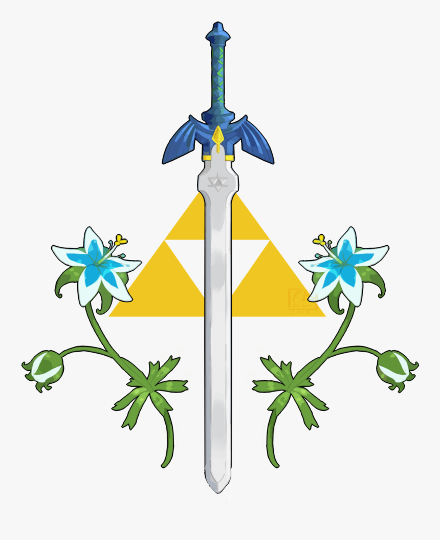 Thumb Image - Master Sword Botw Fan Art, HD Png Download, Free Download