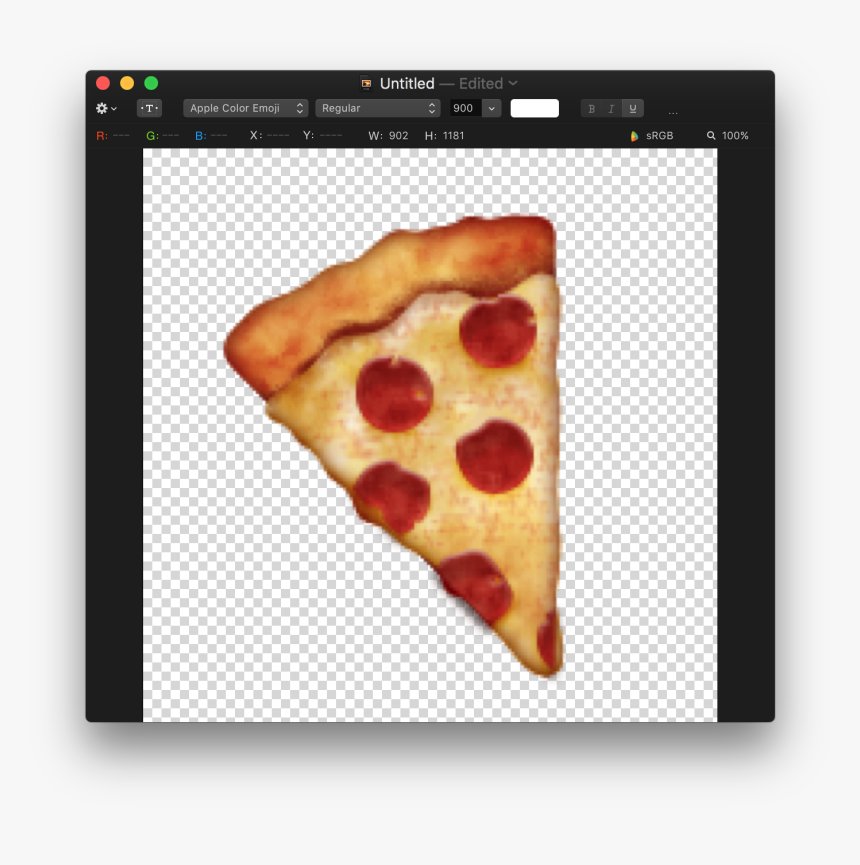 Iphone Pizza Emoji, HD Png Download, Free Download