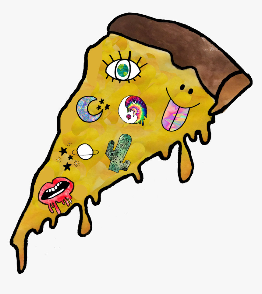 Transparent Pizza Emoji Png - Trippy Png, Png Download, Free Download