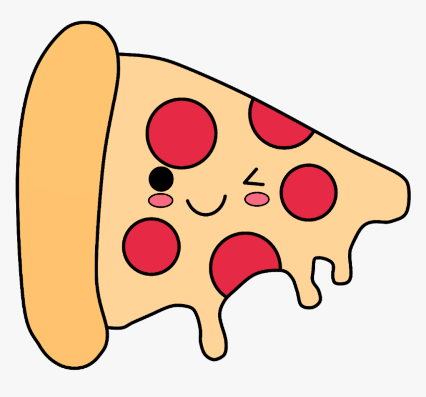 #pizza #kawaii #emoji #cute #sticker#freetoedit #ftestickers - 湯たんぽ イラスト, HD Png Download, Free Download